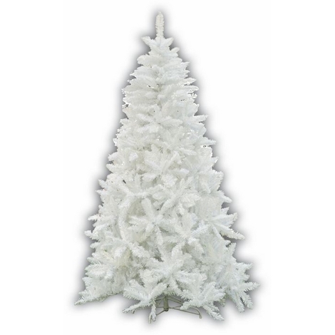 Albero Di Natale Bianco.Albero Di Natale Mod Sherwood Altezza 240 Cm Colore Bianco 1448 Rami Ag22105