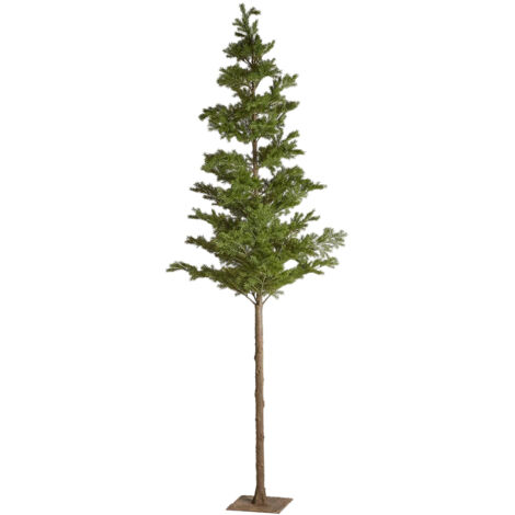 Albero di Natale Picea "Pino West" con tronco lungo in PE Effetto Real Touch -162 cm
