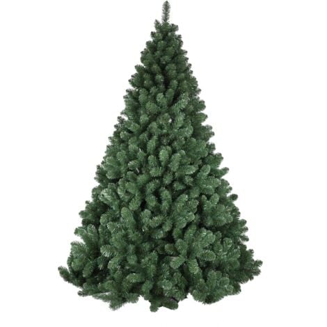 MEGASHOPITALIA 150 180 210 240 270 CM SUPER FOLTO REALISTICO VERDE NATALE (180CM)