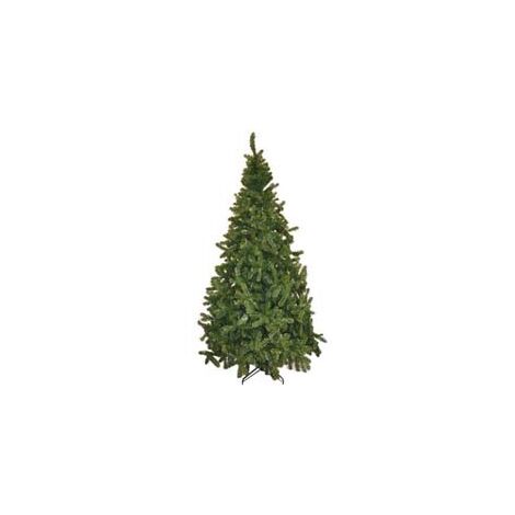 ALBERO DI NATALE PINO VERDE  cm.210h. con 750 rami, base in metallo