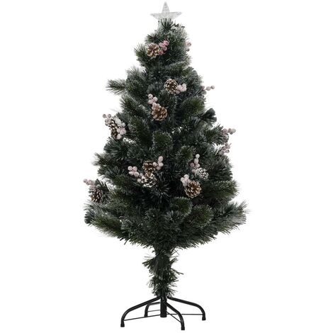 Albero di natale sofia 89 led in fibra ottica h.120cm - Feeric lights & christmas