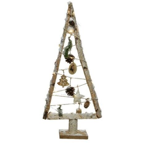 Albero di Natale stilizzato luminoso Naturale dim 8.5x30x67 cm