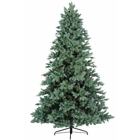 Albero di Natale Trondheim Verde/Blue h240Ø150cm PE+PVC