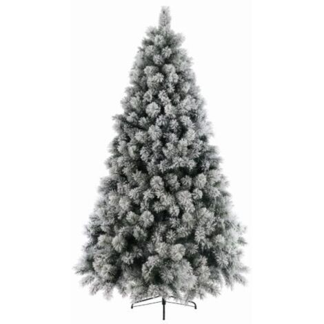 Albero di Natale Vancover innevato H 180 x 102 cm