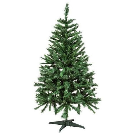 Albero di Natale in PVC con sacco in juta e pigne h 40 cm ARTICOLI NATALIZI