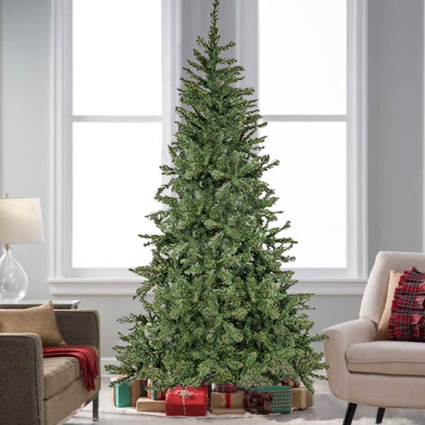 Albero di Natale Verde Monte Saturno 210 cm e 1037 Rami Decorazione Natalizia