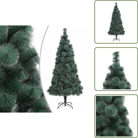 Albero di Natale verde - vidaXL Albero di Natale Artificiale con Supporto Verde 240 cm PET - Albero di Natale regolabile