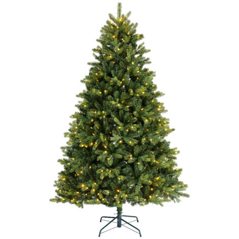 Albero di pino con luci 210x137 cm