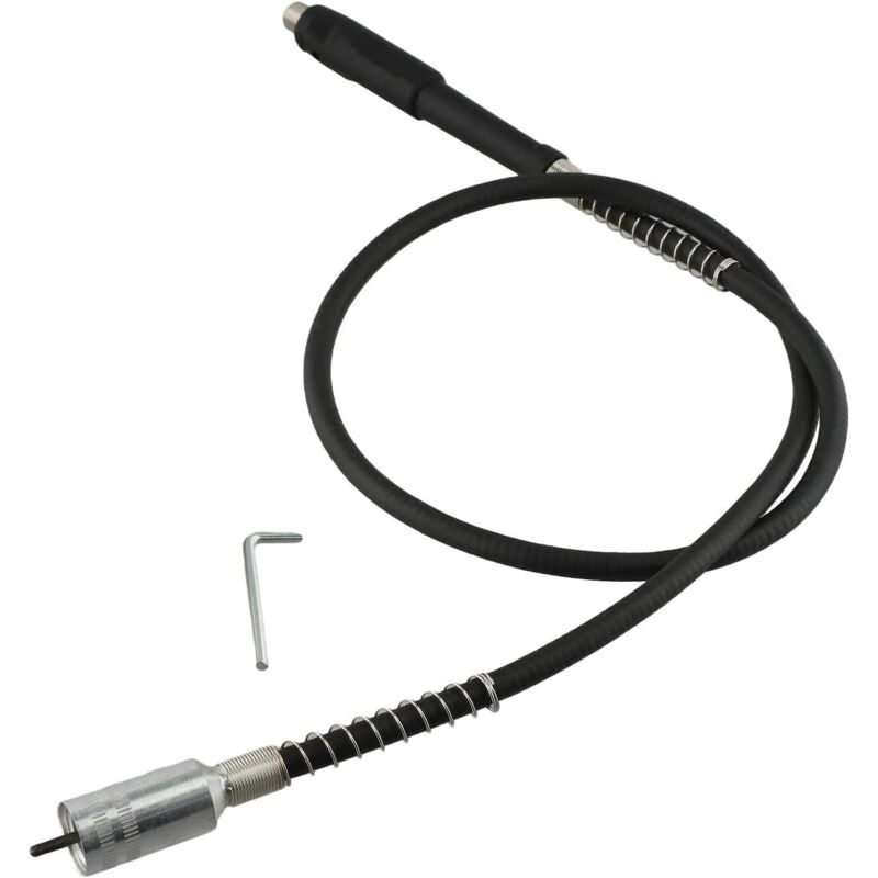 Albero flessibile per utensile rotante, smerigliatrice con gambo da 108 cm, compatibile con trapano elettrico, mandrino da 3,175 mm, per intagliare,