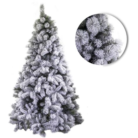 Albero Gennargentu innevato verde 781 rami cm118h180