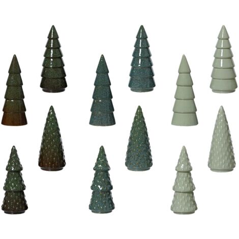 Albero in ceramica ass 9x9x21cm