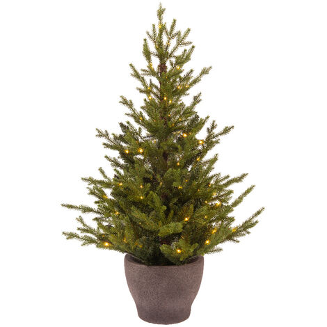 Albero in Vaso Micro LED BO per Interno ed Esterno H 120 70 cm