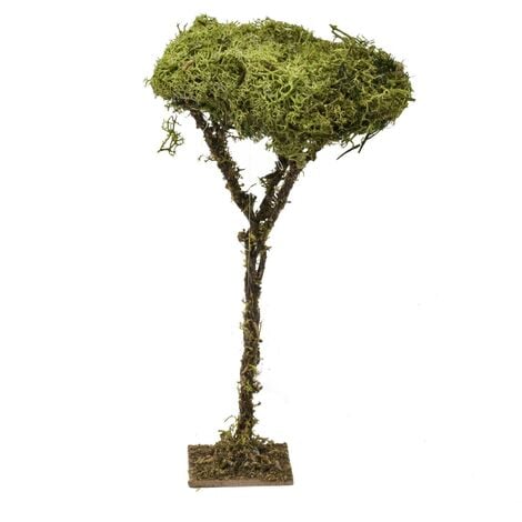 Albero Lichene h 16 cm Miniature Alberi per Presepe 86566