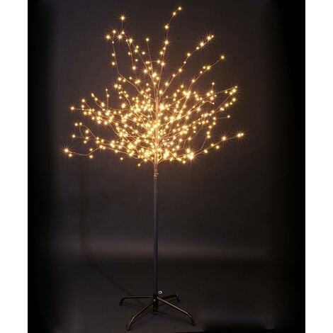 JARDIDECO Albero luminoso per interni H1,5m 400 LED bianco caldo + trasformatore - Feeric lights & christmas