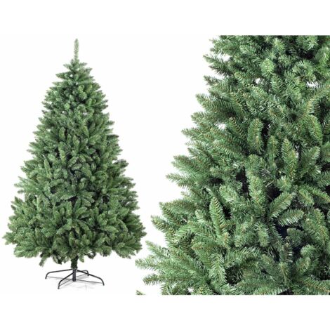 Albero Natale Pino Verde, 2846 Rami Morbidi - Altezza 2,40 Mt, Diametro 1,60 Mt