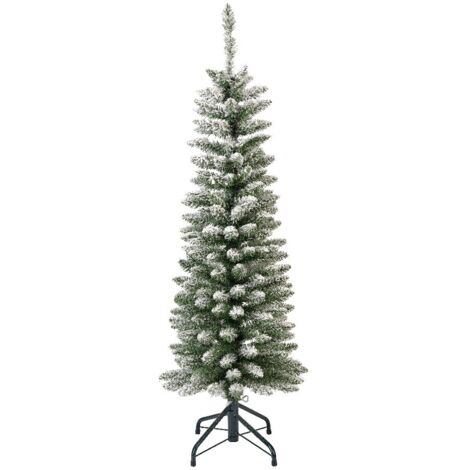 Albero Pencil Pine innevato D50 H180cm