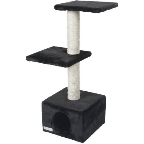 Albero per gatti Venus Sweet 30x30x85cm, nero