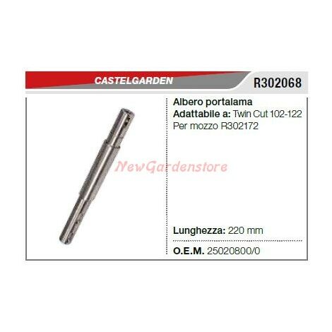 Albero portalama CASTELGARDEN tagliaerba rasaerba tosaerba TWIN CUT R302068