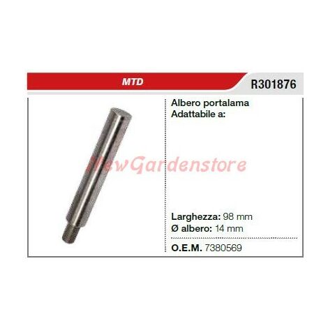 Albero portalama MTD tagliaerba rasaerba tosaerba R301876 738-0569