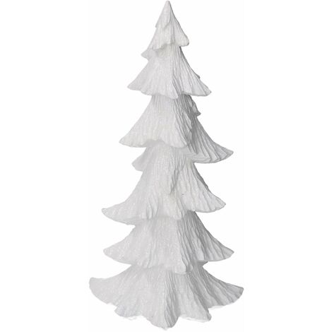 Albero resina bianco cm 18,5x14xh36