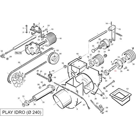 Albero turbina PLAYGREEN PG SR ORIGINALE GIANNI FERRARI BFB 95049150003