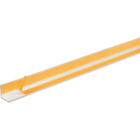 Alberts 433574 Profilo angolare autoadesivo alluminio, anodizzato argento 1000 x 30 x 30 mm