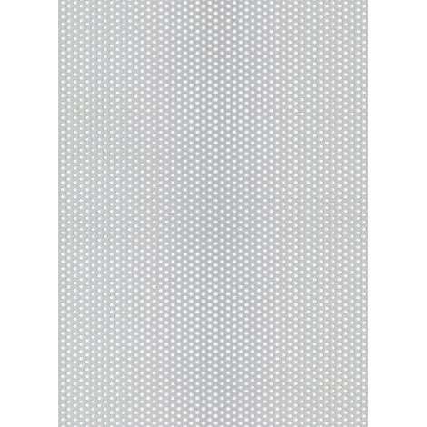 Alberts 466992 Lamiera Forata, Alluminio, 250 x 500 x 0,8 mm