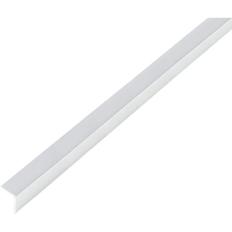 Alberts 488529 Profilo angolare  autoadesivo  alluminio, design cromo  1000 x 20 x 20 mm