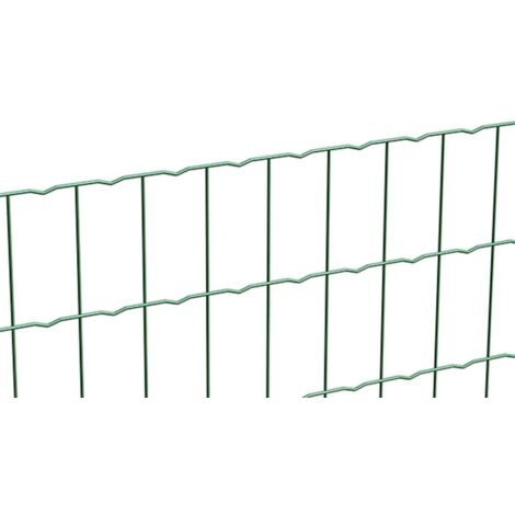 Alberts 611927 Griglia decorativa Deco, diverse altezze, verde, Altezza 41 cm, Lunghezza 10 m