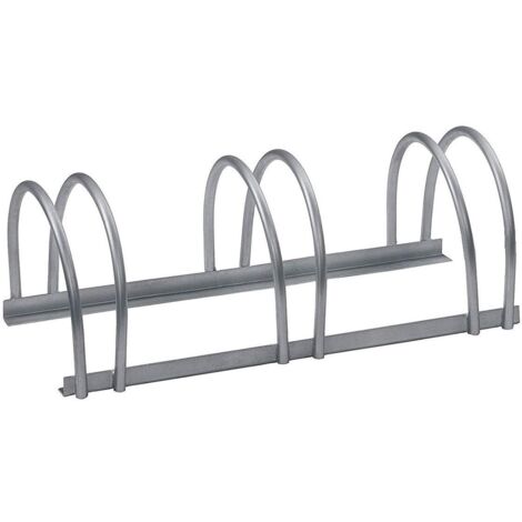 Alberts 698287 Rastrelliera per Biciclette, Acciaio, 700 mm