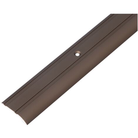 ALBERTS Ausgleichsprofil, Alu bronze elox., LxBxHxS 1000x30x6, 5x2, 0mm