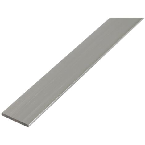 ALBERTS BA-Profil, flach, Alu natur, LxBxS 1000 x 20x 5 mm