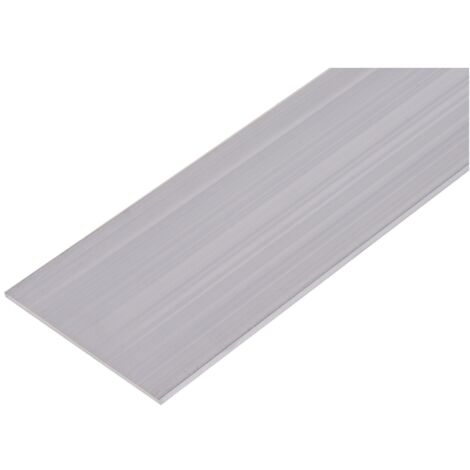 ALBERTS BA-Profil, flach, Alu natur, LxBxS 1000 x 70 x 3 mm