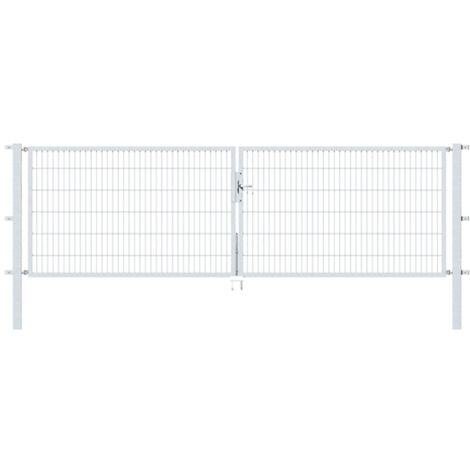 ALBERTS Doppeltor Flexo, feuerverzinkt, lichte BxH4000x1200, PF80x80/1900mm