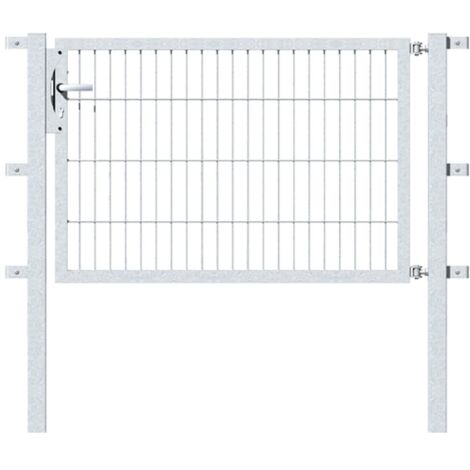 ALBERTS Einzeltor Flexo, feuerverzinkt, lichte BxH1250x800, PF60x60/1300mm