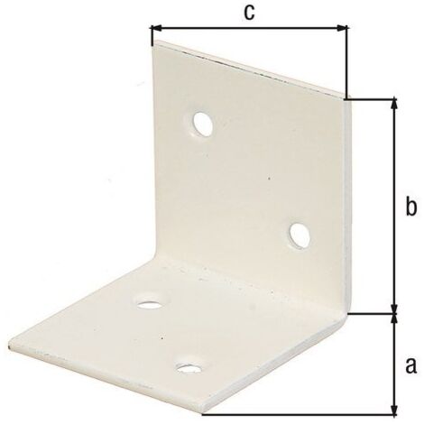 ALBERTS Equerre Large 40 40/40 Blc