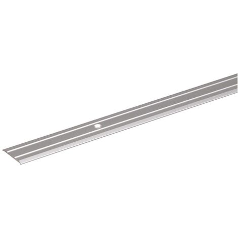 ALBERTS GAH Alberts TEPPICH-UEBERGANGSSCHIENEALU SILBER ELOX. 900MM MIT 2 RILLEN