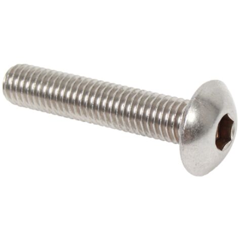 ALBERTS Innensechskantschraube,Edelstahl,Gewinde M8x40,Innensechskant 5,5mm,Inhalt 100St