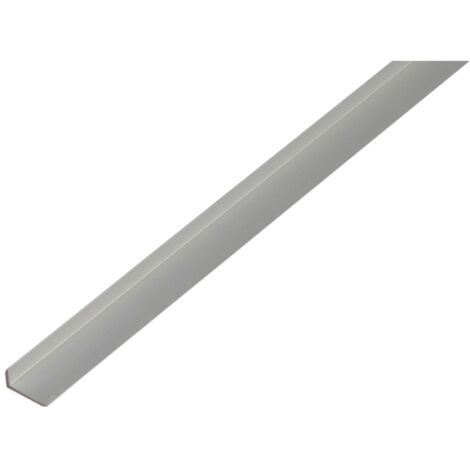 ALBERTS Kantenschutzprofil, abgeschrägt,Alu silber elox.,LxBxHxS 1000 x 19,6 x 8,6 x 1,6 mm