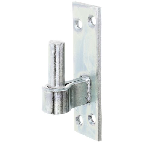 ALBERTS Kloben a.Platte, Süddeutsche Form, disp.Dorn Ø16mm, Abstand 28mm, Platte HxB133x40mm