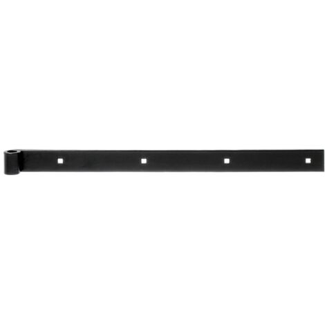 ALBERTS Ladenband, gerade, Abschluss gerade, schwarz, LxB 500x35x5 mm, Rolle Ø14 mm