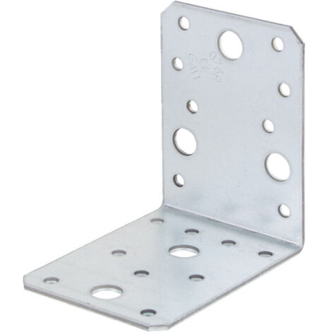 ALBERTS Lot de 6 équerres galvanisé, 90x90x65 mm