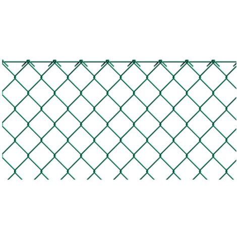 ALBERTS Maschendraht-Geflecht, grün, Höhe: 2000 mm, Gesamtl. 25m, Baumkuchenwicklung
