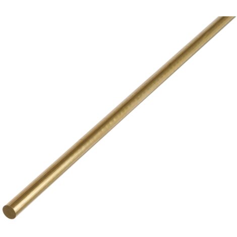 ALBERTS Rundstange, Messing, LxØ 1000 x 10 mm