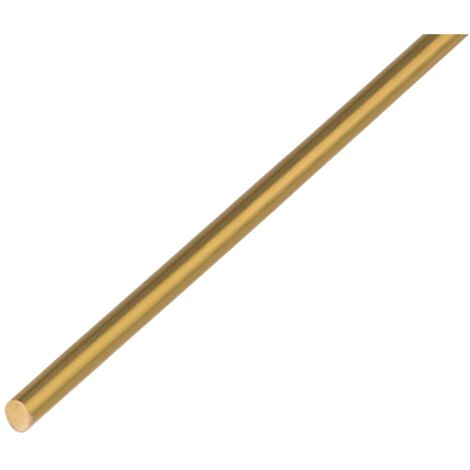 ALBERTS Rundstange, Messing, LxØ 1000 x 4 mm