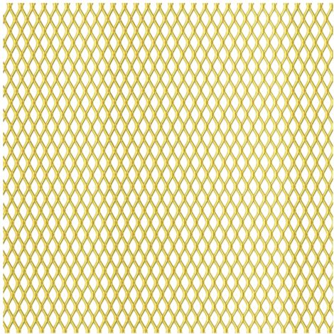 Alberts Streckmetallblech Aluminium goldfarbig eloxiert 300 x 1,6 x 1000 mm Streckmetallblech