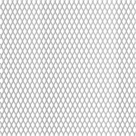 ALBERTS Streckmetallblech, Stahl roh, BxLxS 120 x 1000 x 2,8 mm