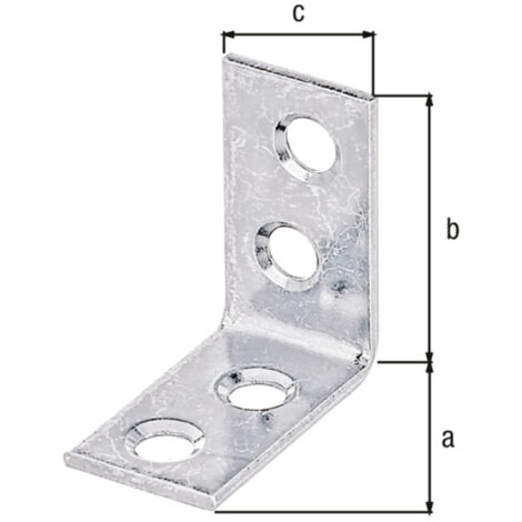 Alberts - Stuhlwinkel, gelb, 25x25x14, 50St - 339463