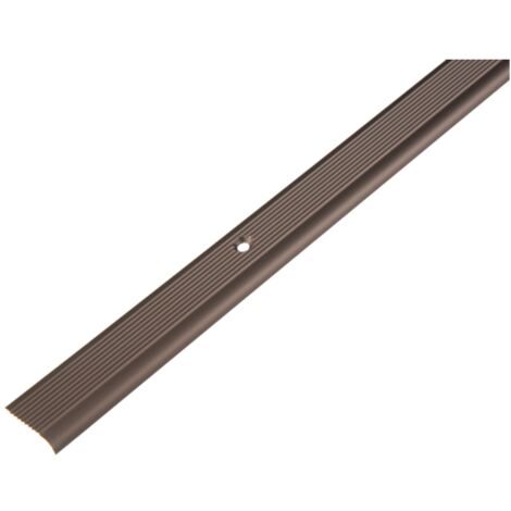 ALBERTS Treppenkanten-Schutzprofil, Alu bronze elox., LxBxHxS 1000x23x5, 0x1,8mm