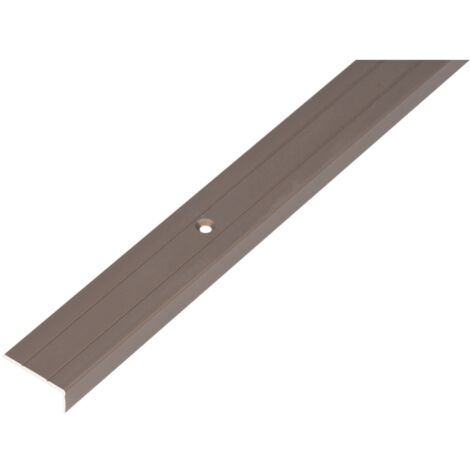 ALBERTS Treppenkanten-Schutzprofil, Alu bronze elox., LxBxHxS 1000x25x10x1,5mm